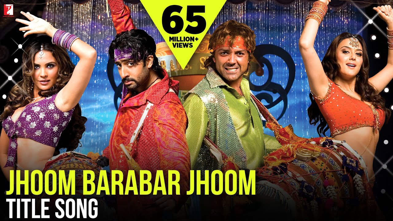 Jhoom Barabar Jhoom (Title) Lyrics  | Jhoom Barabar Jhoom | Abhishek Bachchan, Preity Zinta | Krishnakumar Kunnath (K.K), Mahalakshmi Iyer | Ehsaan Noorani, Loy Mendonsa