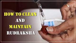 How to Clean & Maintain Rudraksha | Rudralife