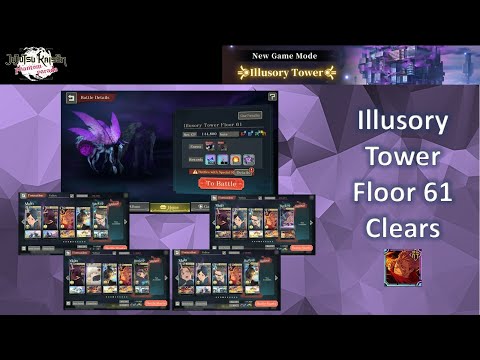 Illusory Tower Floor 61 Clears with Fuga Sukuna