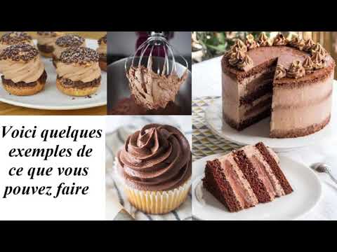 Ganache montée au chocolat noir