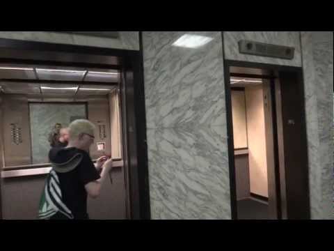 Having Fun with Alpaljl on the Elevators at 200 S Hanley, Clayton, MO