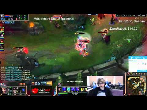 Sneaky duo LemonNation - Draven vs Vayne ADC - League of Legends Gameplay