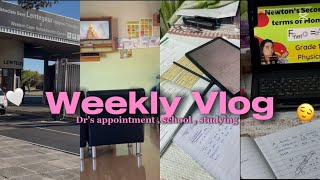 #vlog | Dr’s appointment | school | South African YouTuber 🤍