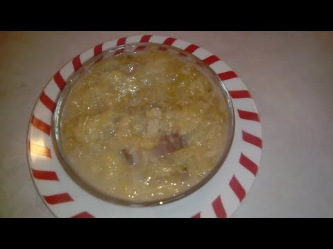 ZIMSKO JELO - Dinstani kiseli kupus na starinski način