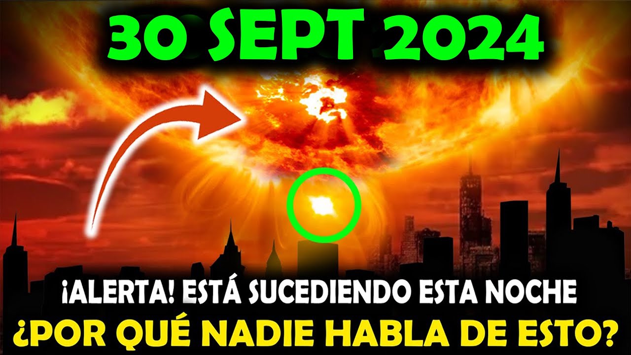¡Ya viene! ¡El 25 de agosto de 2024! ¡La LLAMARADA SOLAR MÁS PODEROSA DE LA HISTORIA llegará hoy!