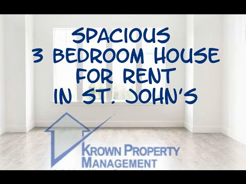 19 LADY ANDERSON STREET ST. JOHN'S NL 3 BEDROOMS HOUSE FOR RENT