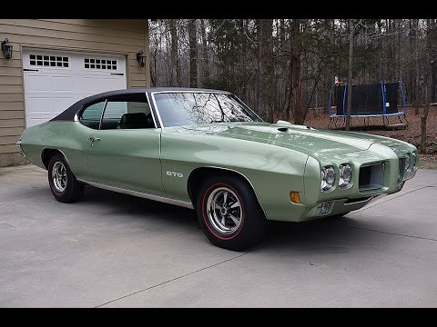 Classic Muscle Car. Pontiac GTO 1970 Pontiac GTO. Numbers Match. Complete Owner  History. Famous Car