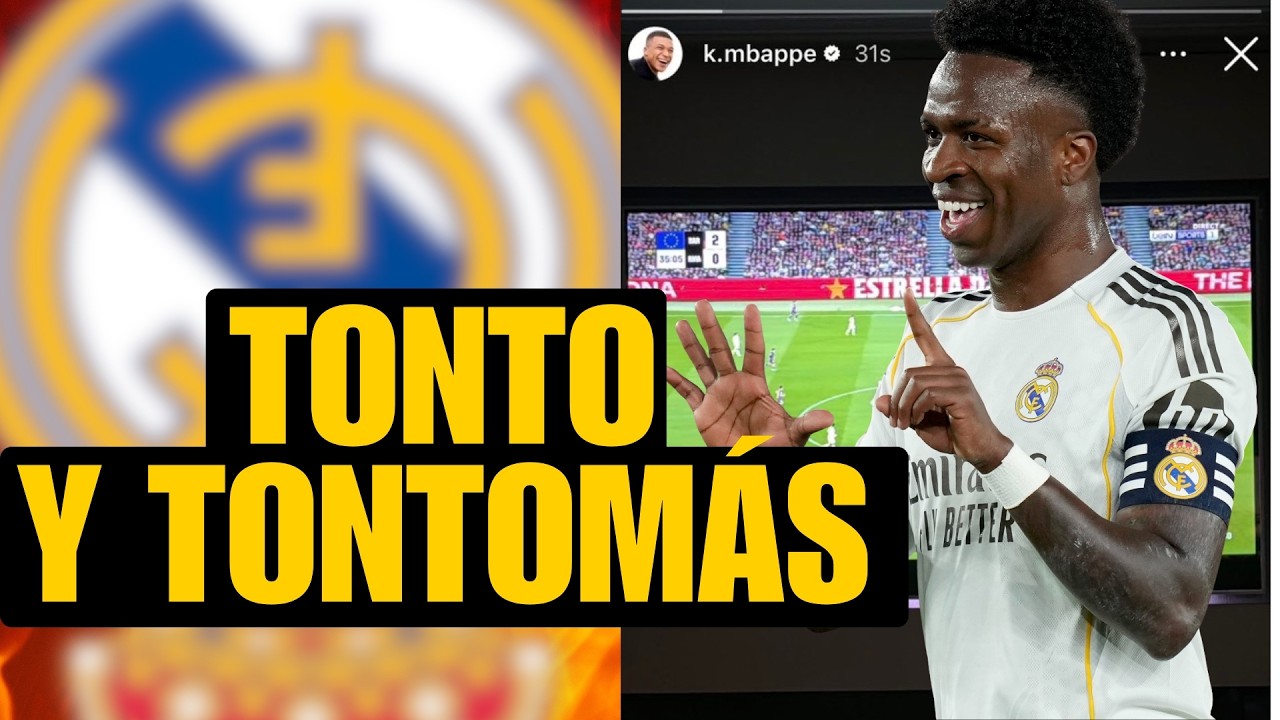 VINICIUS Y MBAPPE FUERA: UNO POR BO** Y OTRO POR SINVERGÜENZA