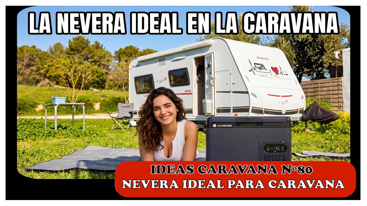 😉 La nevera  Aobosi más JUGUETONA y útil para CARAVANAS y AUTOCARAVANAS - Ideas caravana #80