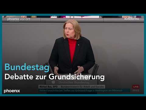 Video Thumbnail: Bundestagsdebatte zur Grundsicherung am 15.01.26