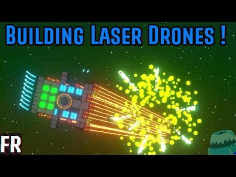 Failrace Plays Nimbatus - Building Laser Drones !