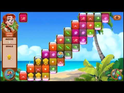 Lost Island Blast Adventure Level 1043 - NO BOOSTERS 🏝️ | SKILLGAMING ✔️