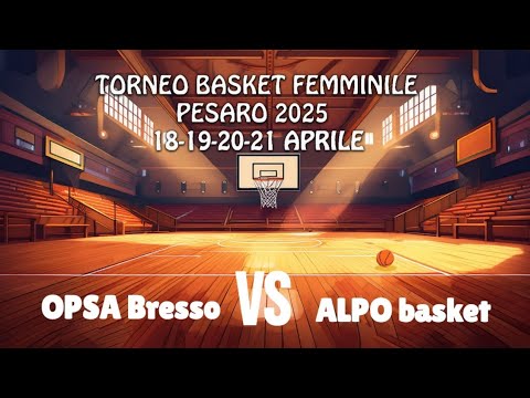 UNDER 14 OPSA Bresso vs ALPO basket   60-63