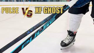 Bauer PULSE Hockey Stick vs CCM XF GHOST Review - Which NEW Mid Kick Stick Should You Get