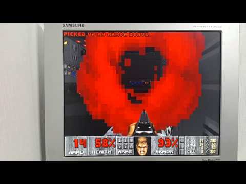 Doom benchmark - TI 486DLC 40MHz + CL-GD5434 1MB VLB