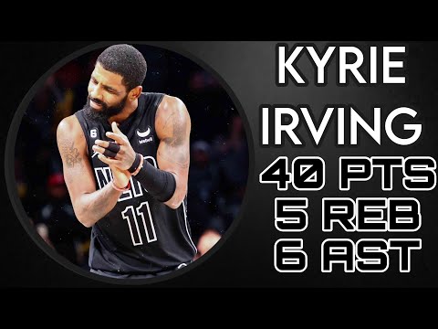 Kyrie Irving 40PTS 5REB 6AST | Detroit Pistons vs Brooklyn Nets | DET vs BKN | NBA Higlights | 2023