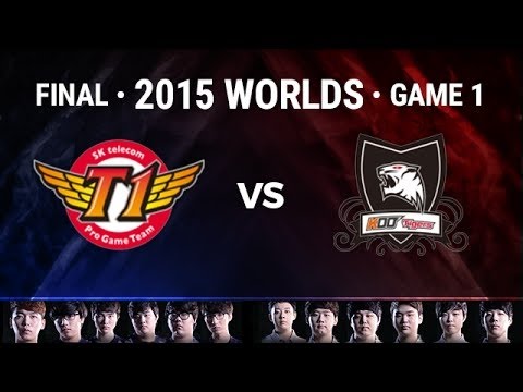 SK Telecom T1 vs KOO Tigers   Game 1  Finals LoL S5 Worlds 2015
