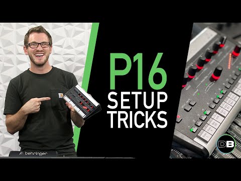 Summing Stereo Channels to Mono for the Behringer P16