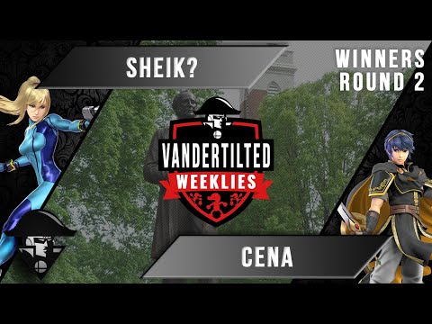 VanderTILTED #25 - Ultimate Singles - SHEIK? (ZSS) VS Cena (Marth, Palutena)  - Winners Round 2