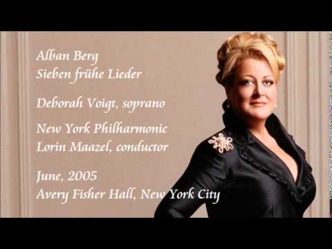 Berg: Sieben frühe Lieder - Voigt / Maazel / New York Philharmonic