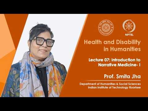 Health and Disability in Humanities Promo Video By Prof Smita Jha IITR