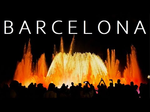 Barcelona: Sagrada Familia, Camp Nou, Colón, La Rambla, Magic Fountain of Montjuïc [FromAbove] [4K]