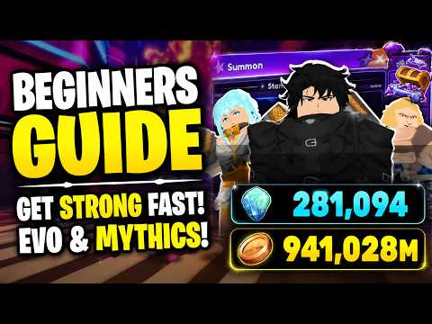 MANHWA LEGENDS BEGINNERS GUIDE (HOW TO GET STRONG FAST, EVO & MYTHICS) Roblox
