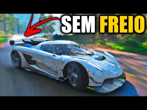 GOLIATH WITH NO BRAKES WITH DAMAGE SIMULATION WITH THE FASTEST CAR IN THE GAME - FORZA HORIZON 5 ...