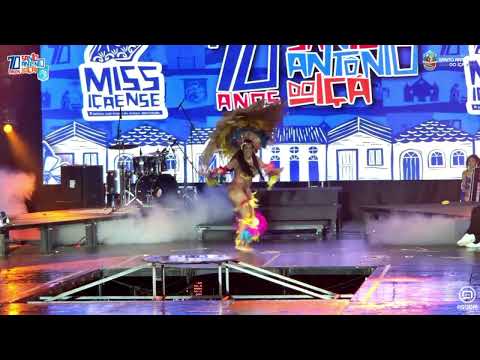APRESENTAÇÃO RAINHA DO FOLCLORÉ MARIA LUIZA JEAN BOI CORAJOSO-SANTO ANTÔNIO DO IÇA-AM 