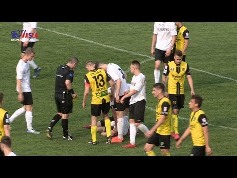SIARKA TARNOBRZEG - GRYF WEJHEROWO 1:2 (0:1) - FRAGMENTY MECZU I KONFERENCJA PRASOWA