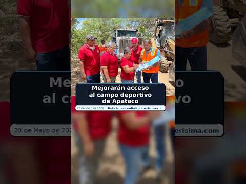 Mejorarán acceso al campo deportivo de Apataco
