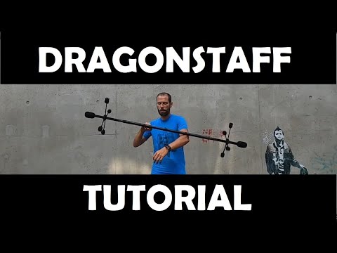 Dragon Staff Tutorial - 19 moves ( beginners - intermediates )
