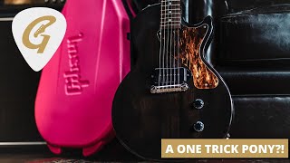 Video thumbnail for Guitar Talk - 2023 Gibson Billie Joe Armstrong Les Paul Jr Review by Guitar Talk
