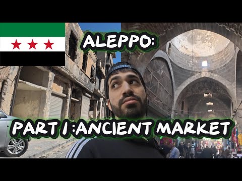 Inside Aleppo’s Ancient Market After the War (Unbelievable)🇸🇾