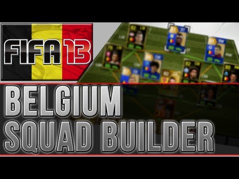 FIFA 13 Ultimate Team - BELGIUM Squad with 4 TOTS, 5 IF's & 1 MOTM Card! 2.3 Million Coins!