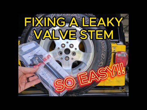 DIY - HOW REPLACE A TIRE VALVE STEM without removing the tire | THE EASY WAY | No Bead Break