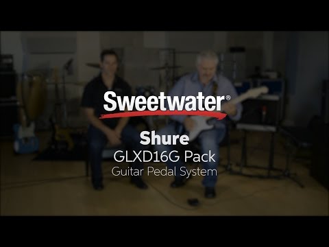 Shure GLXD16G Guitar Pedal System by Sweetwater
