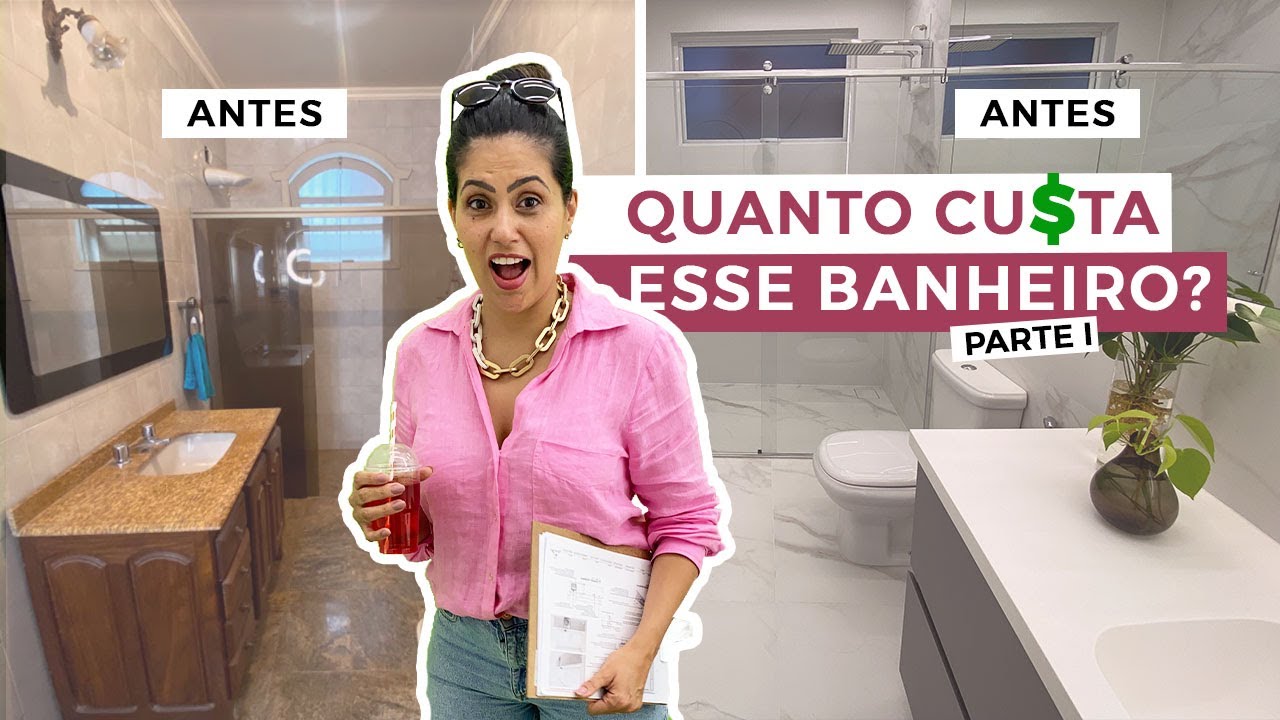 Reforma Completa: Quanto Custa esse Banheiro?  •  Larissa Reis Arquitetura