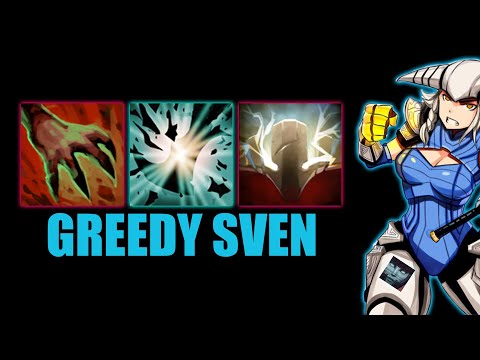 Greedy Sven PHANTOM STRIKE + GOD'S STRENGTH | Ability Draft