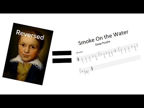 Is The Smoke On The Water Guitar Riff Beethoven's 5th Symphony Backwards?
