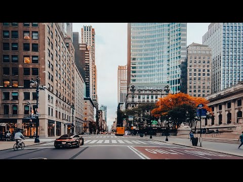 New York 4K🗽Driving In Manhattan🗽Cars Of New York City