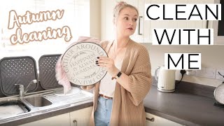 Clean with me | Cleaning & tidying motivation for Autumn!