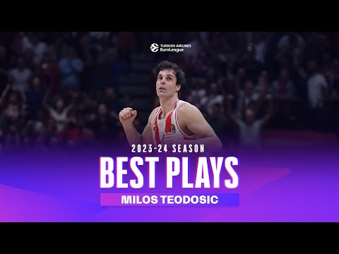 PASS MAESTRO | MILOS TEODOSIC Best PLAYS and ASSISTS | EUROLEAGUE HIGHLIGHTS 2023-24