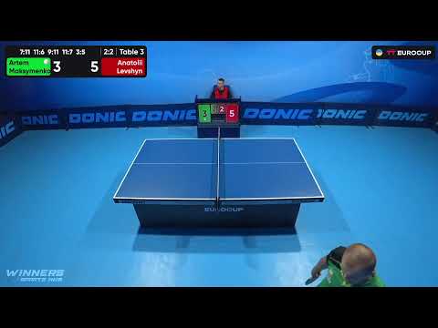 13:40 Artem Maksymenko - Anatolii Levshyn 29.08.2023 TT Euro.Cup Ukraine Star. TABLE 3
