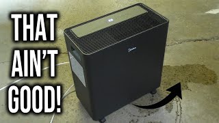 Midea Dehumidifier Leaking From Bottom | Easy Fix | Model # MAD50PS1AWBL 50 Pint with Pump