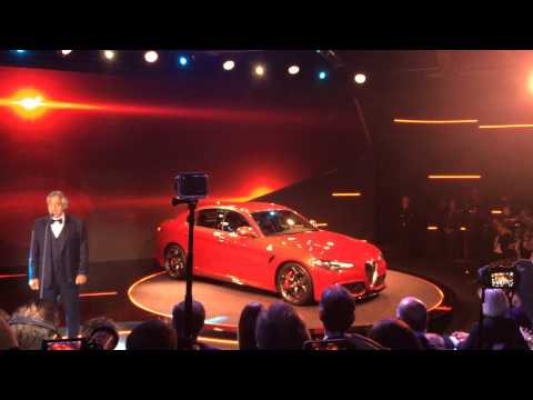 Alfa Romeo präsentiert die neue Giulia mit Opernklänge