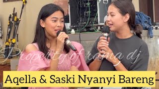 Download lagu Pesta ultah Aqella ( part 1 )  Aqella, saskia - Berharap tak berpisah by Reza Artamevia ( cover ) mp3