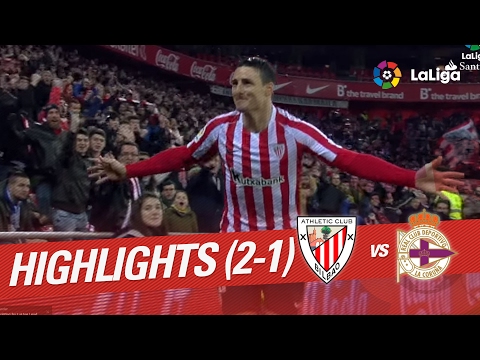 Highlights Athletic Club vs Deportivo de la Coruña (2-1)