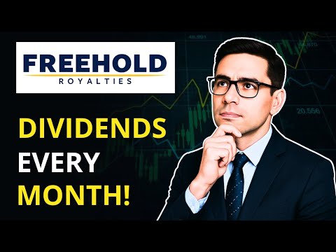 Freehold Royalties Stock | 8% Monthly Dividend Income
