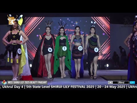 MISS SHIRUI LILY 2025 | 5th State Level SHIRUI LILY FESTIVAL 2025 | DAY 4 | Winner :  ESME SS
